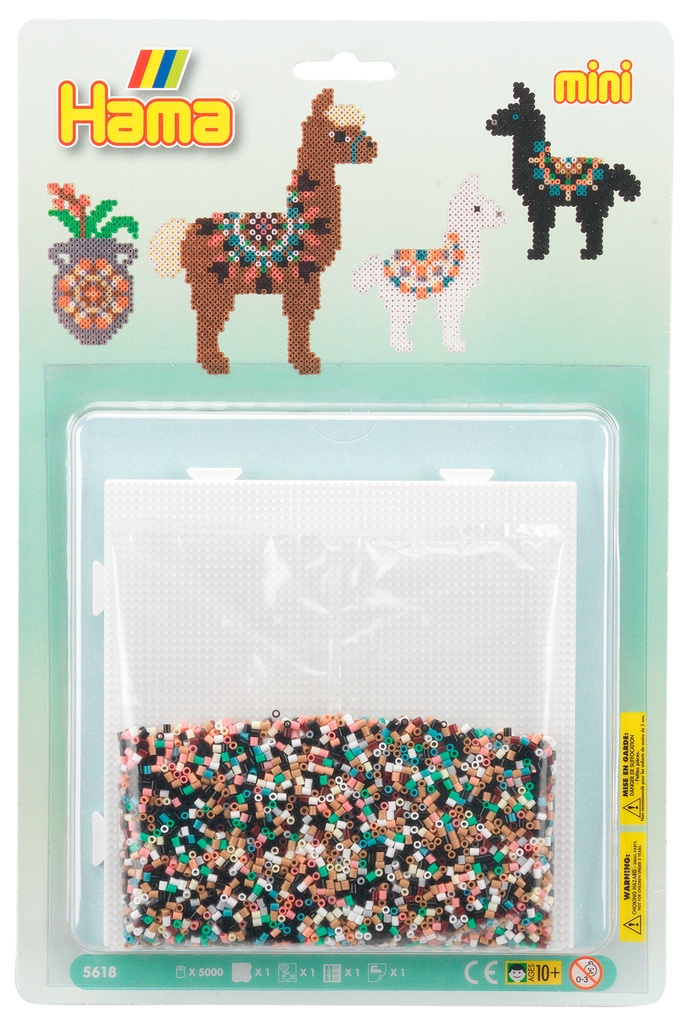 Blister Hama Beads Midi Alpacas