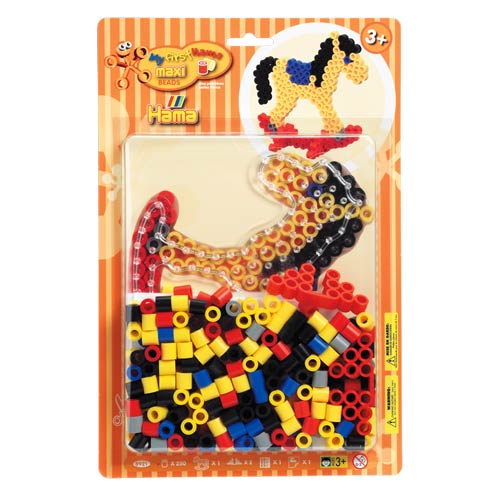 Blister Hama Beads Maxi caballo de balancín