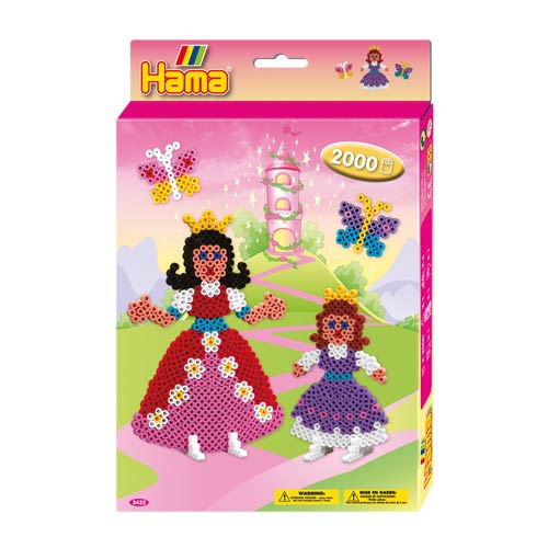 Kit Hama Beads Midi princesas
