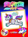 Sequin Art Rojo / Junior -  Astra el unicornio